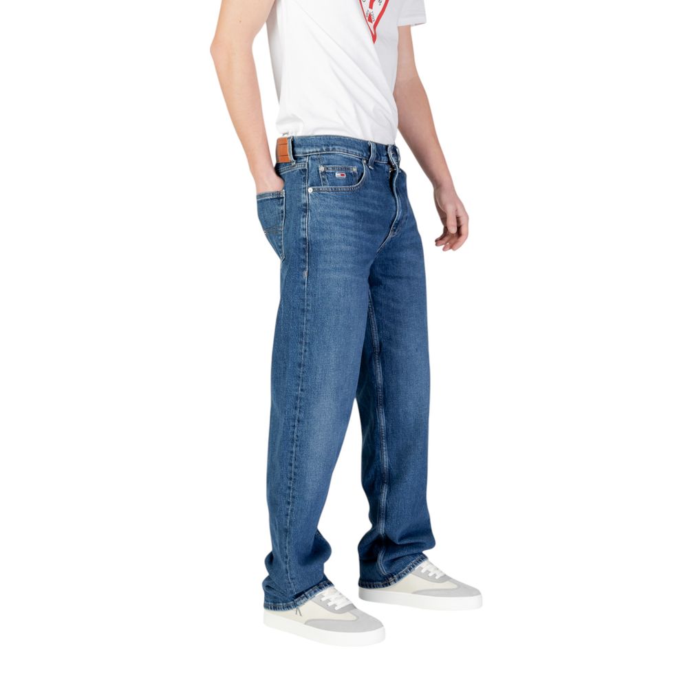 Blue Recycled Cotton Relaxed Fit Jean Tommy Hilfiger Jeans