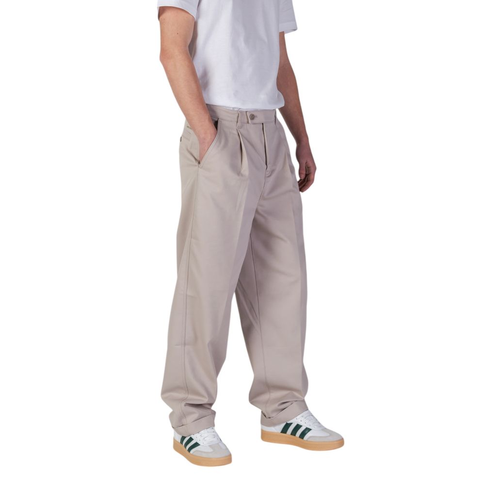 Beige Recycled Polyester Pant Calvin Klein Jeans