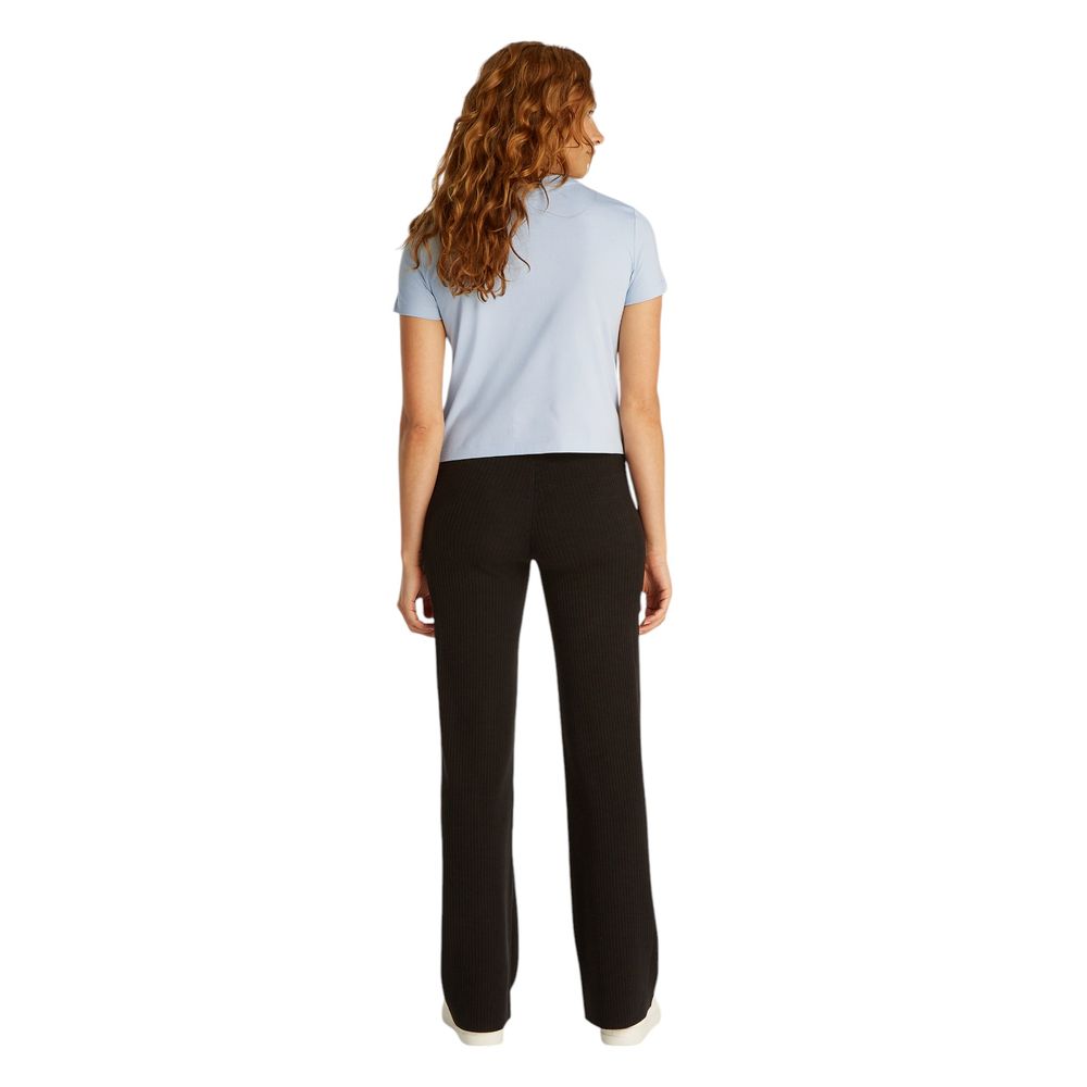 Blue Recycled Cotton T-Shirt Calvin Klein Jeans
