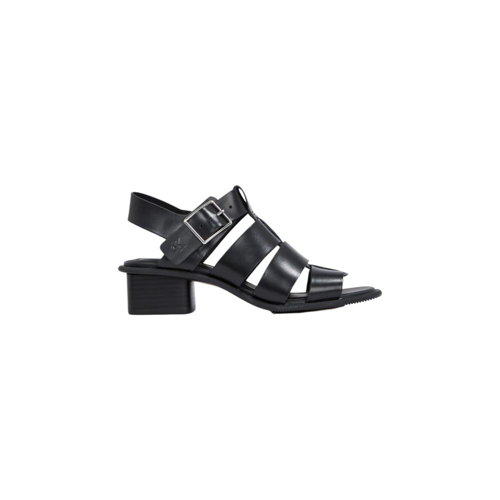 Black Polyester Sandal Calvin Klein Jeans
