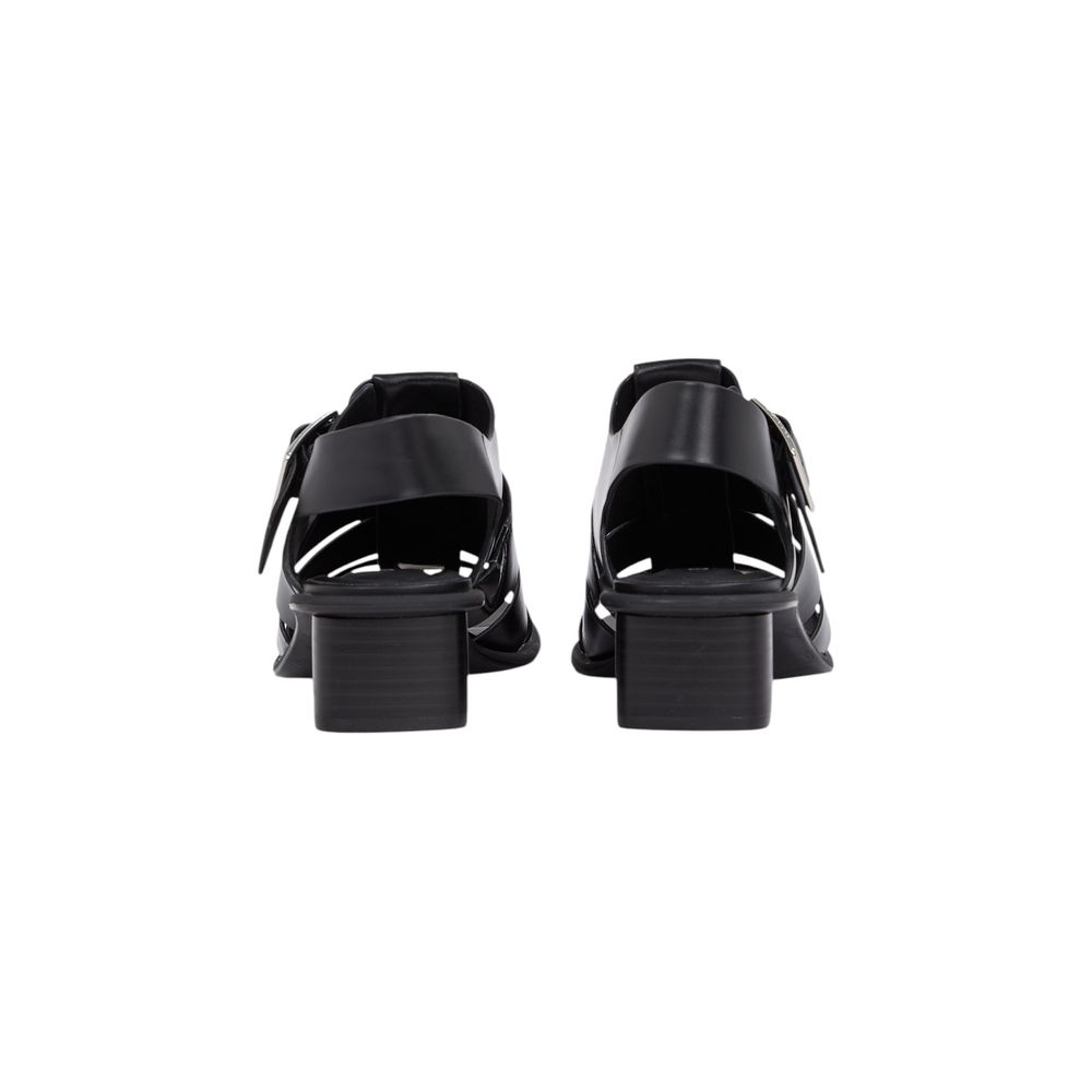 Black Polyester Sandal Calvin Klein Jeans