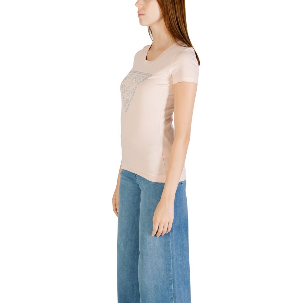 Multicolor Cotton T-Shirt Guess