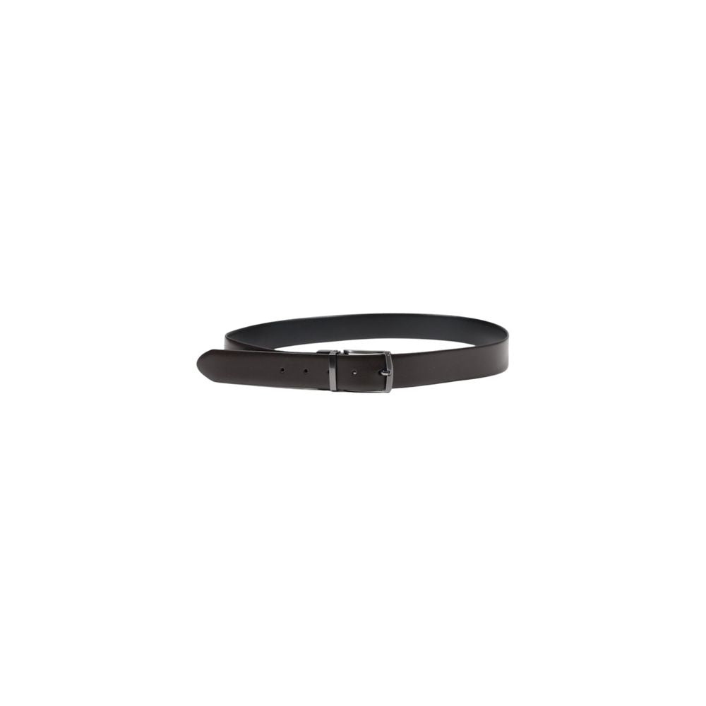 Brown Leather Belt Guess