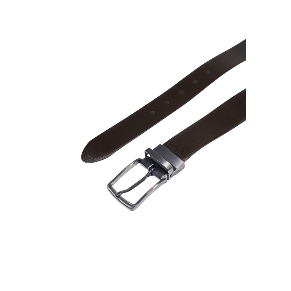 Brown Leather Belt Guess