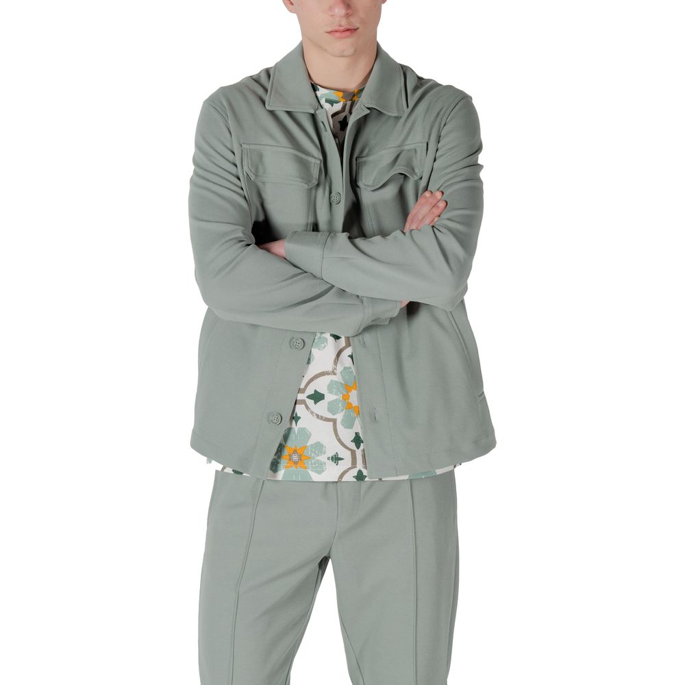 Green Polyester Shirt Antony Morato