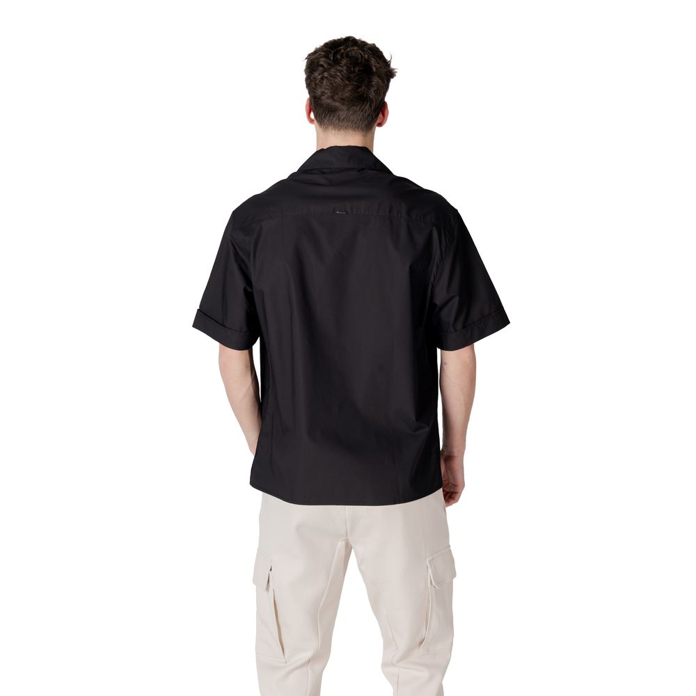 Black Lyocell Shortsleeve Antony Morato