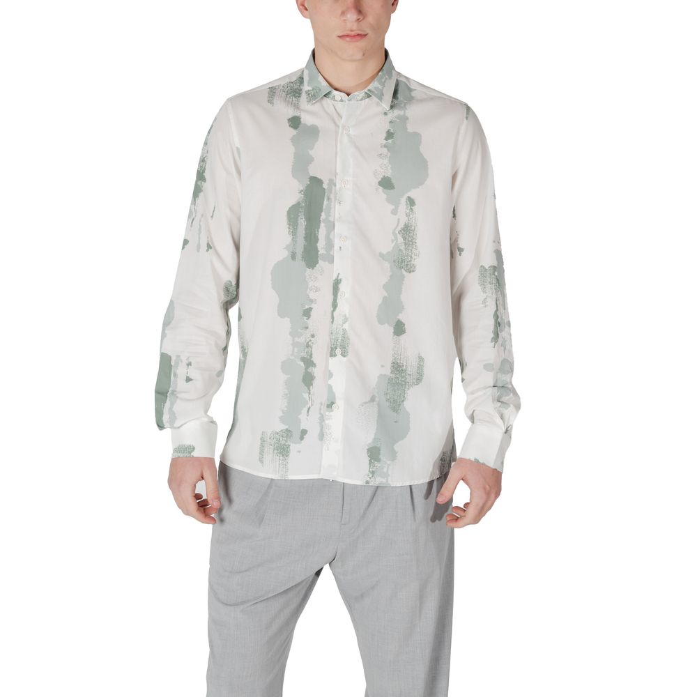 Green Viscose Shirt Antony Morato