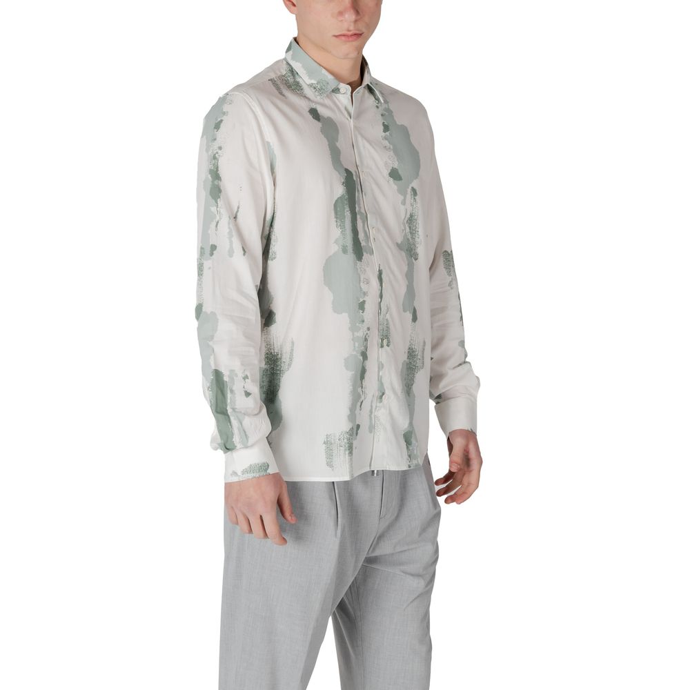 Green Viscose Shirt Antony Morato
