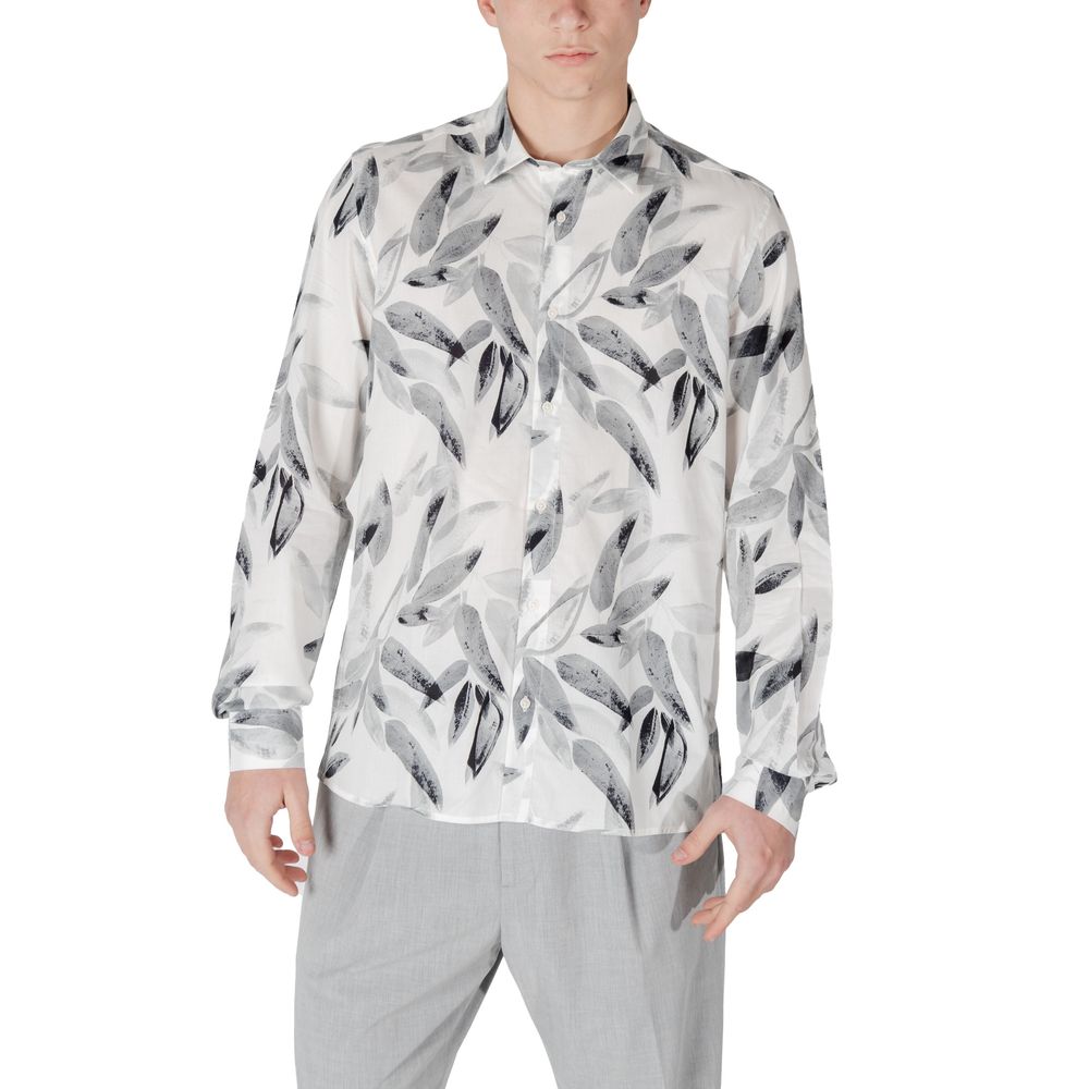 White Viscose Shirt Antony Morato