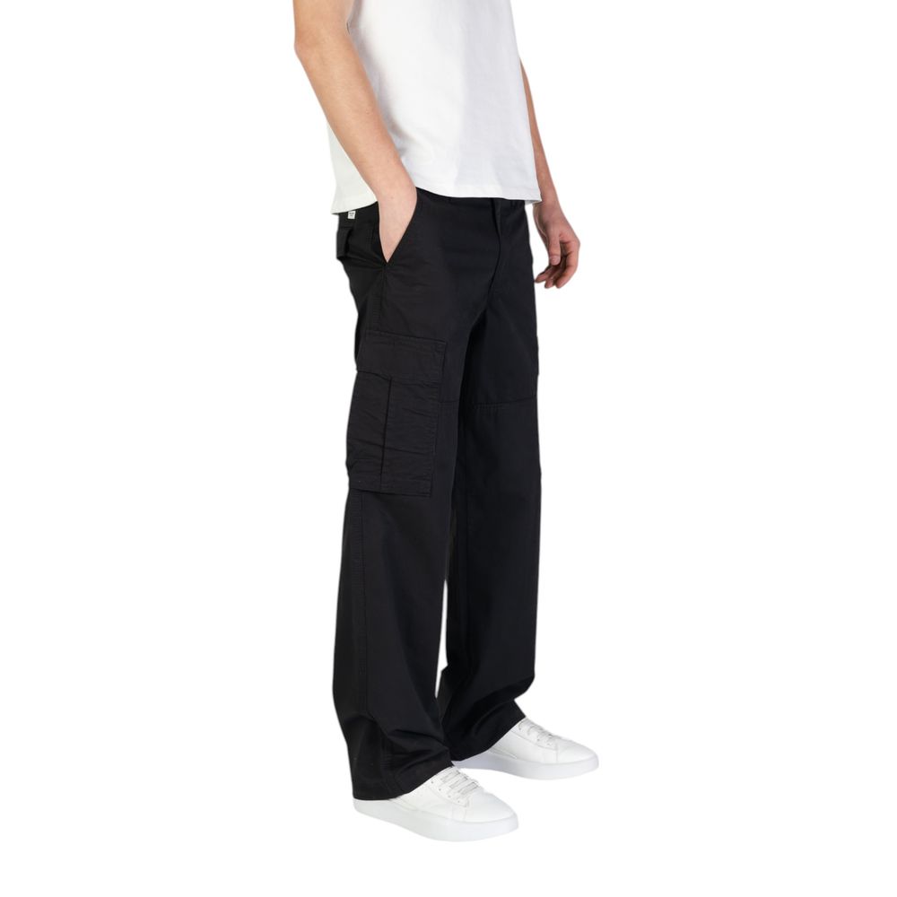 Black Cotton Pant Jack Jones