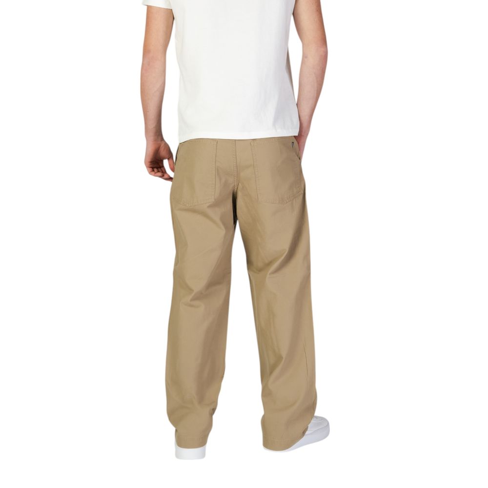 Beige Cotton Pant Jack Jones