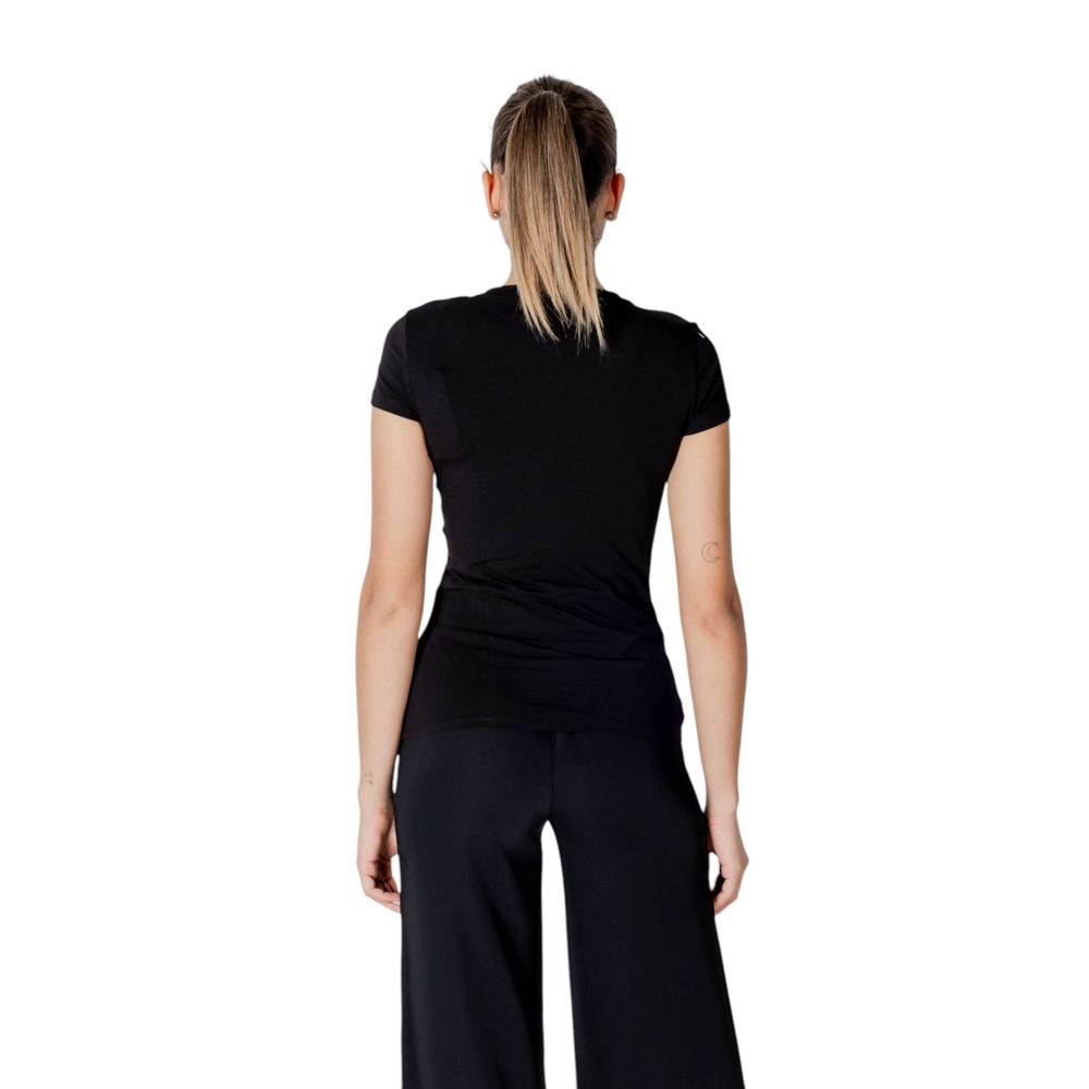 Black Cotton T-Shirt Armani Exchange