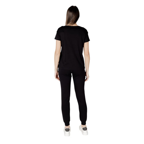 Black Cotton T-Shirt Armani Exchange