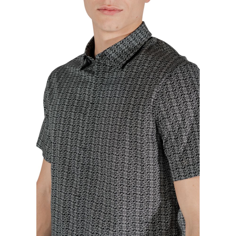 Black Cotton Shortsleeve Armani Exchange