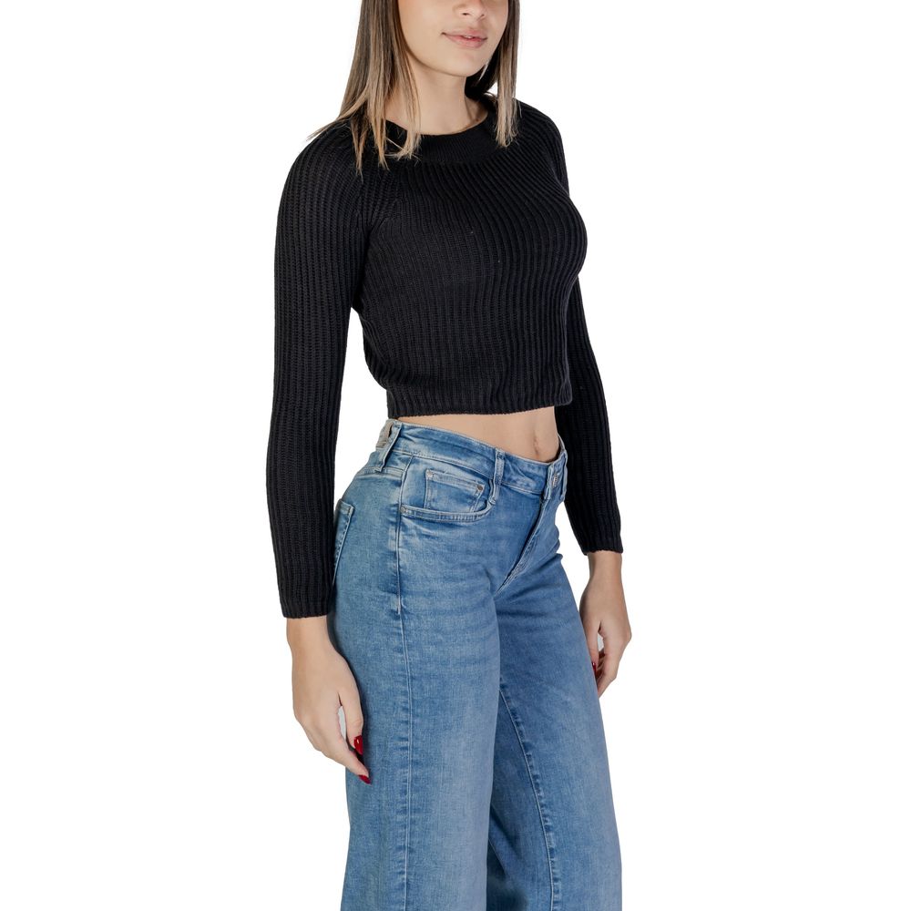 Black Marabou Sportswear Jacqueline De Yong