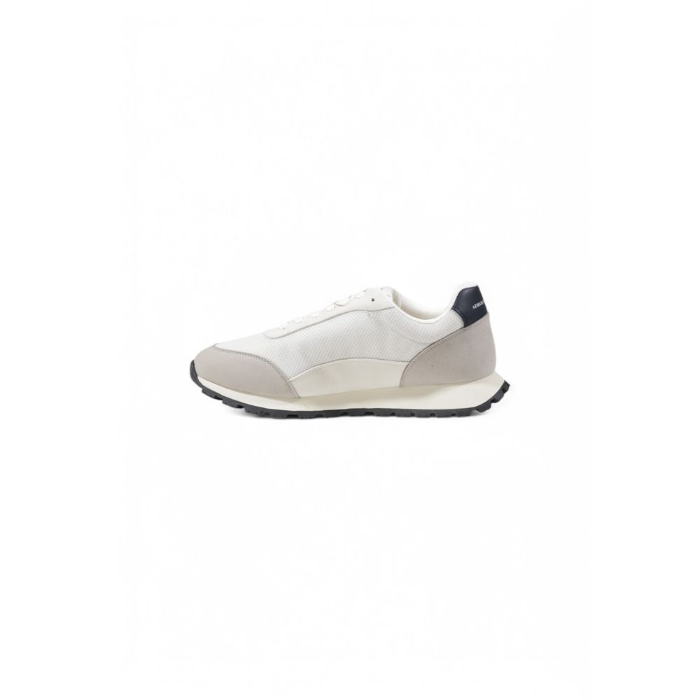 Beige Polyester Sneaker Armani Exchange