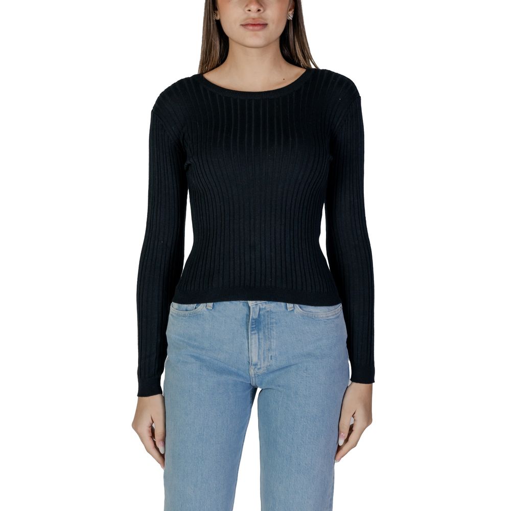 Black Recycled Polyester Sportswear Vila Clothes