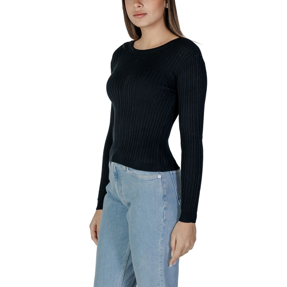 Black Recycled Polyester Sportswear Vila Clothes