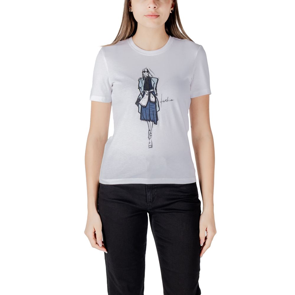 White Organic Cotton T-Shirt Only