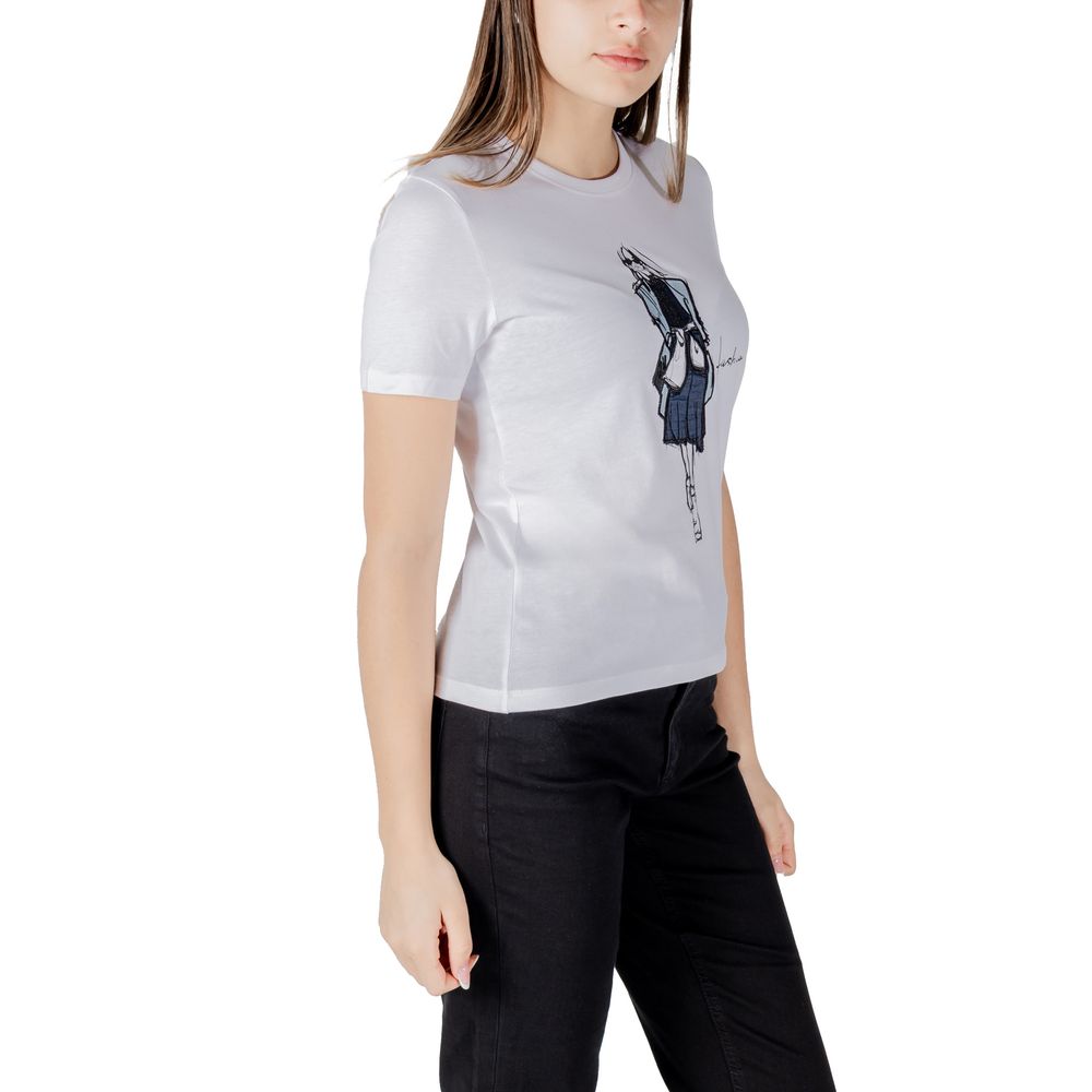 White Organic Cotton T-Shirt Only