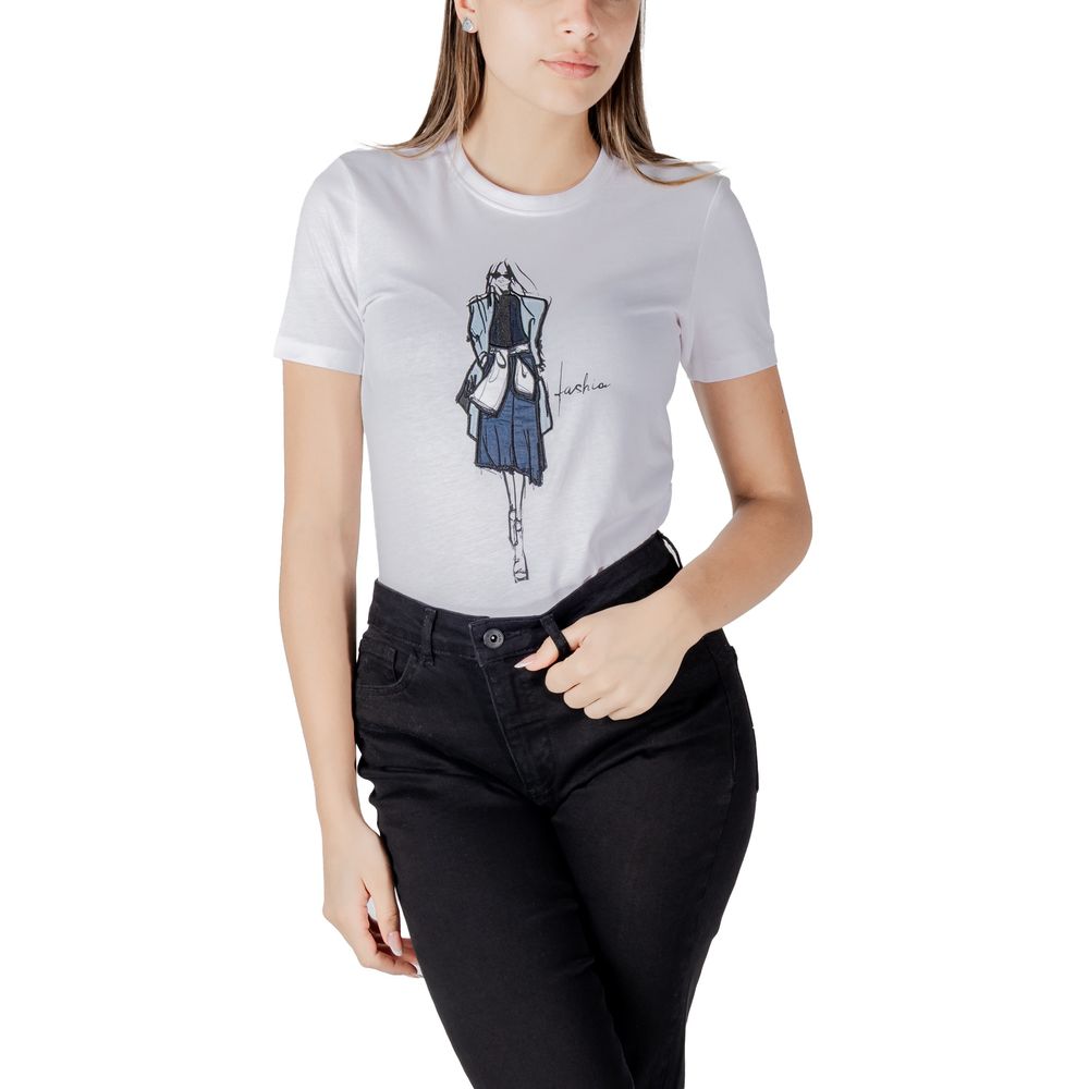 White Organic Cotton T-Shirt Only