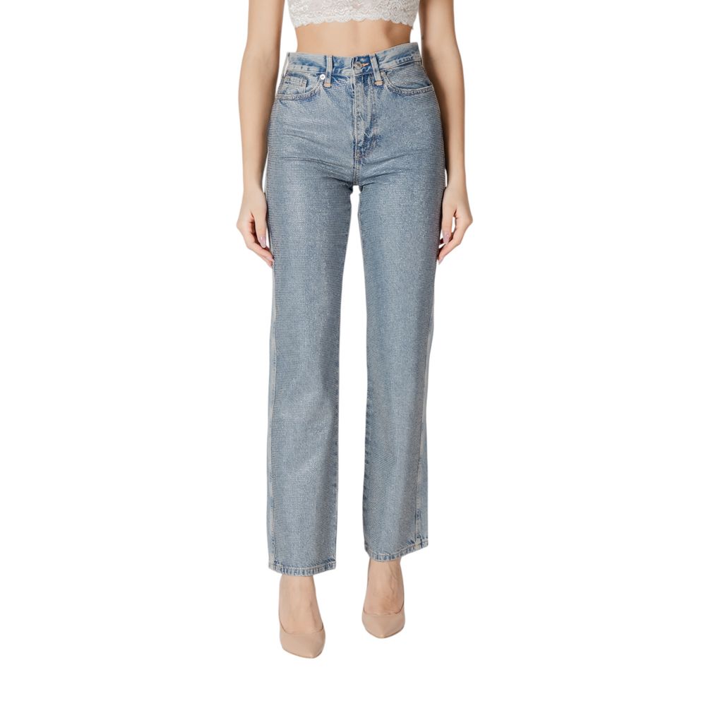 Blue Cotton Mom Jean Only