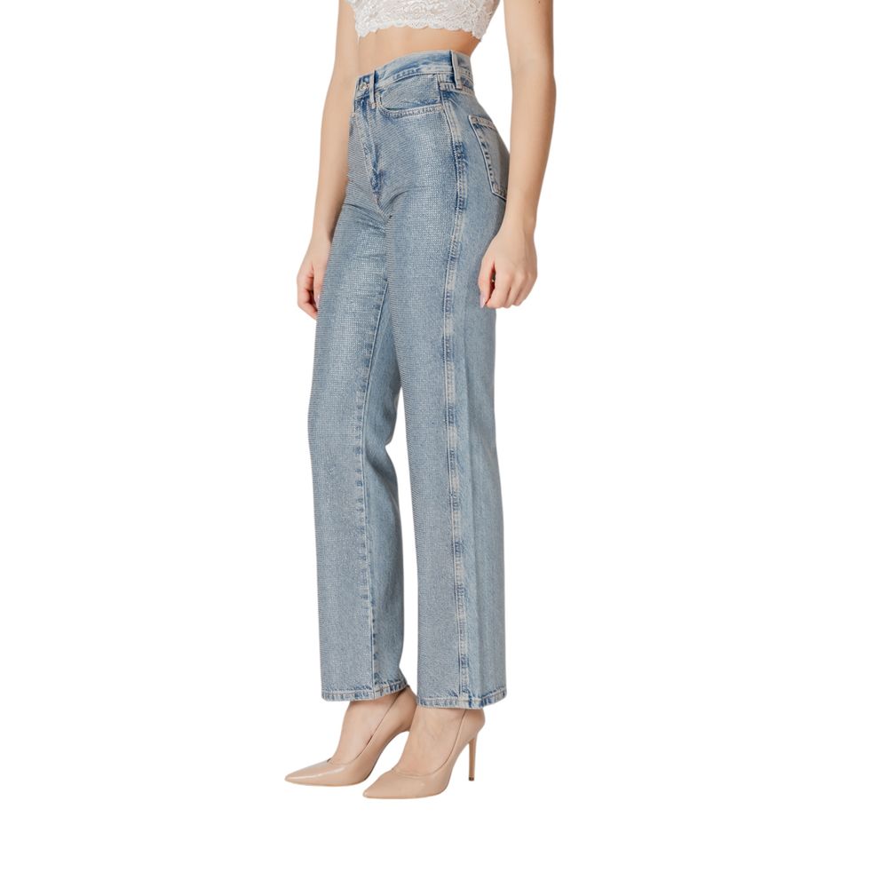 Blue Cotton Mom Jean Only