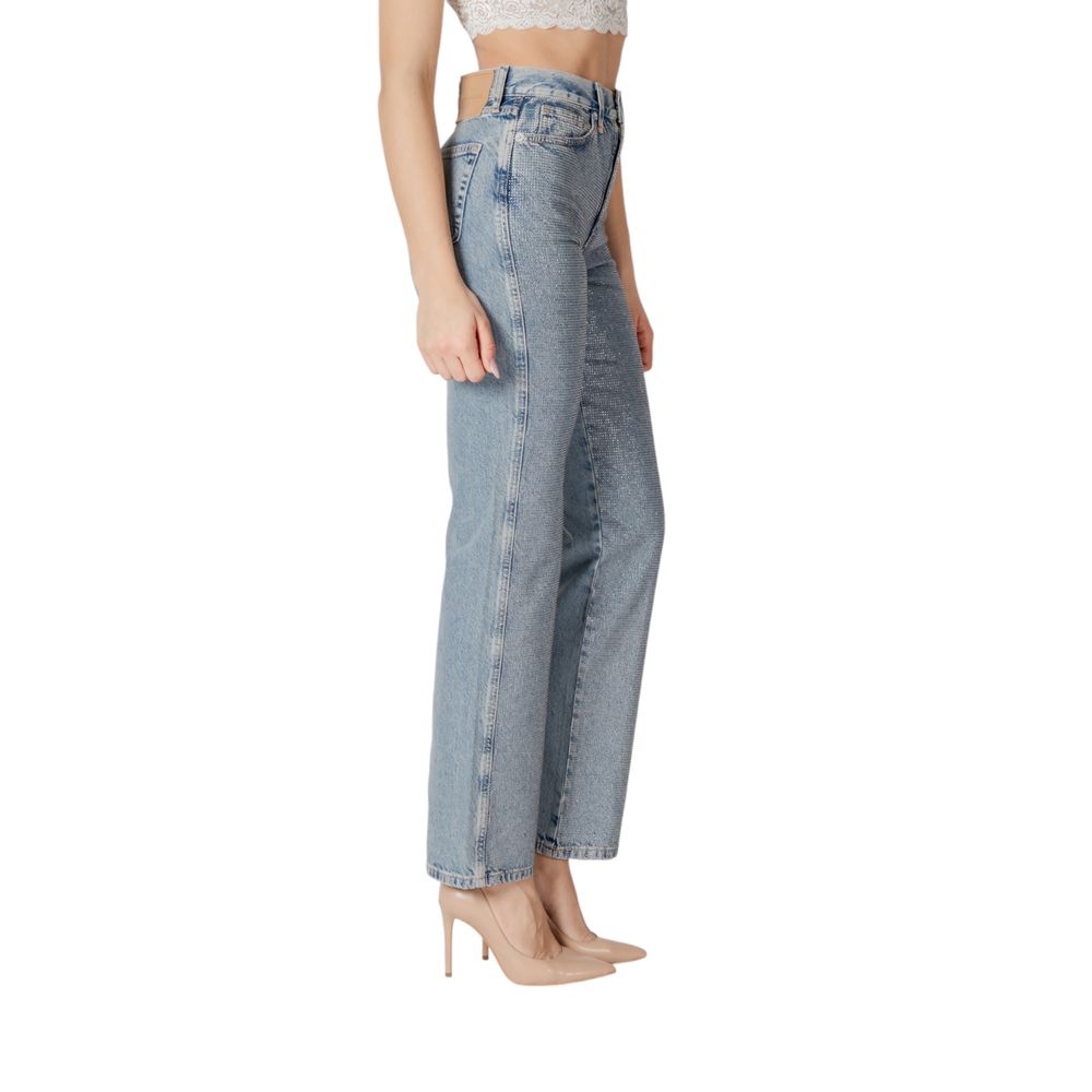 Blue Cotton Mom Jean Only