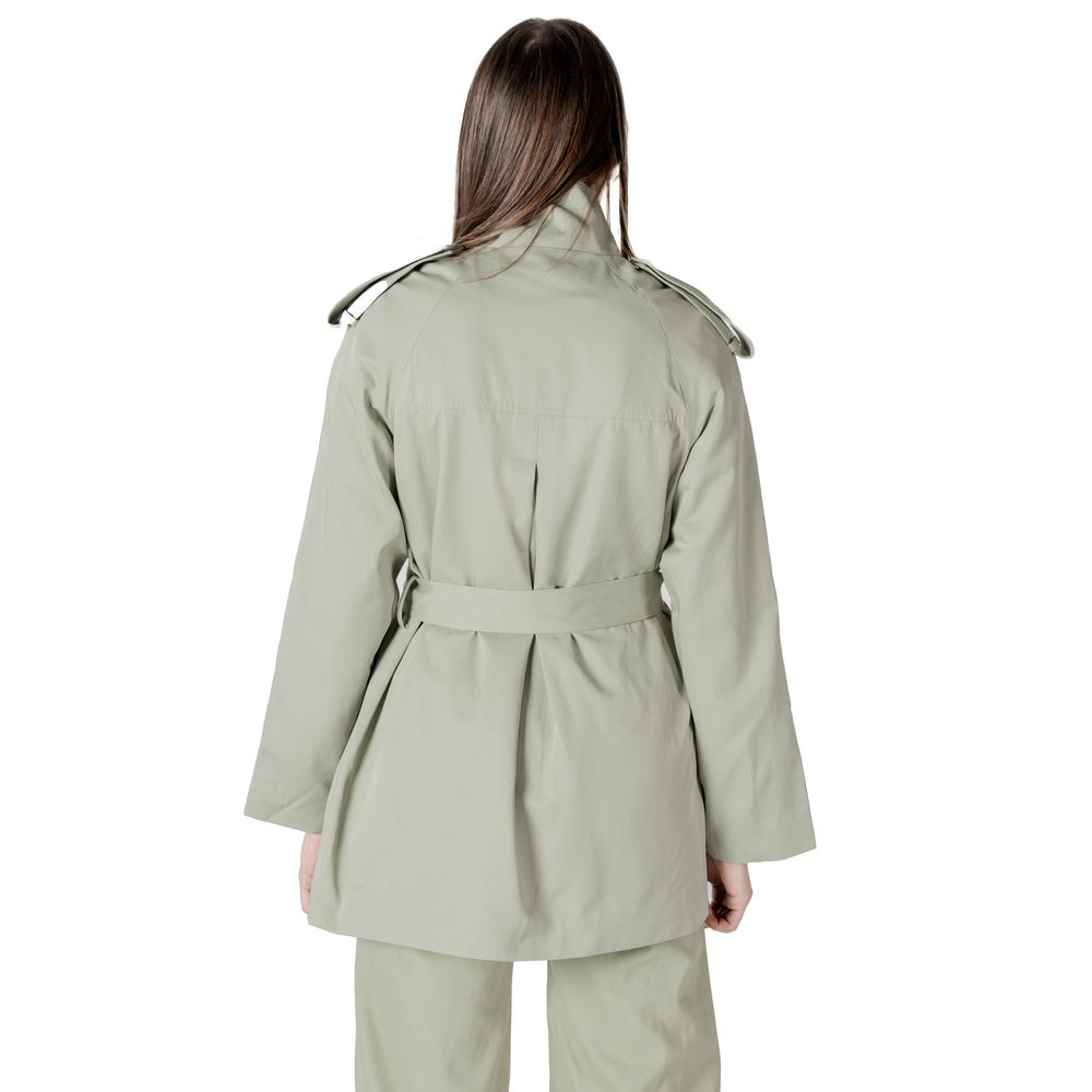 Green Cotton Parka Morgan De Toi