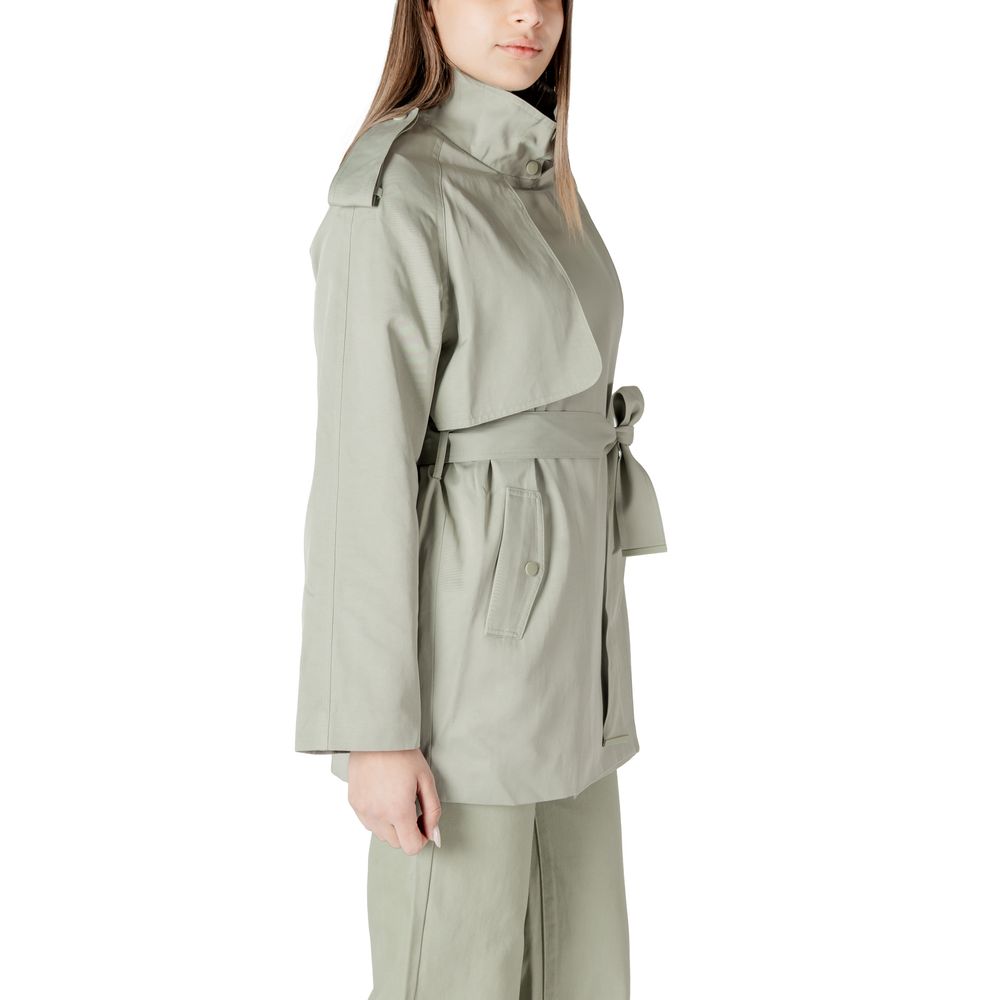 Green Cotton Parka Morgan De Toi