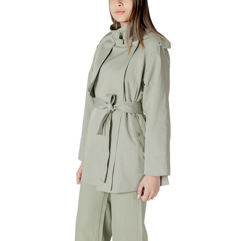 Green Cotton Parka Morgan De Toi