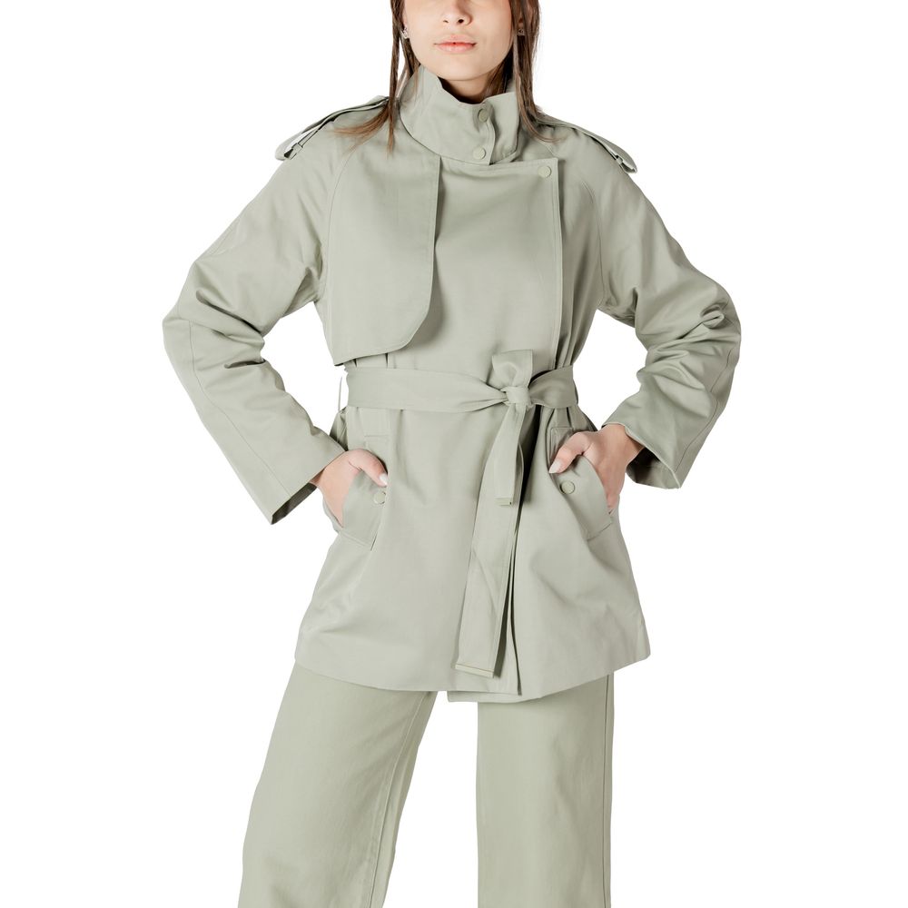Green Cotton Parka Morgan De Toi