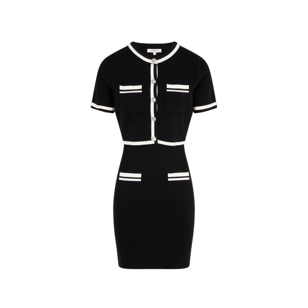 Black Viscose Short Morgan De Toi IT42|M