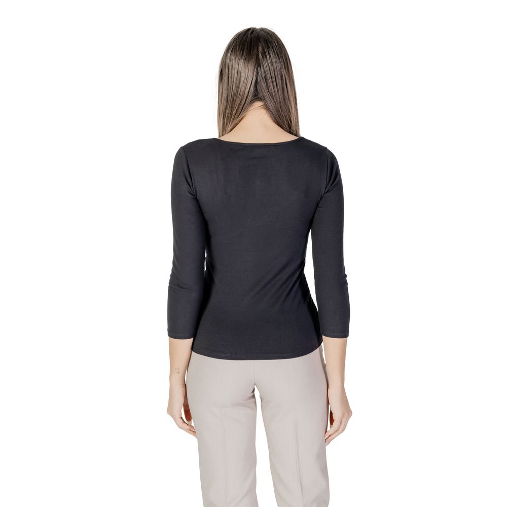 Black Viscose Long Sleeve Morgan De Toi