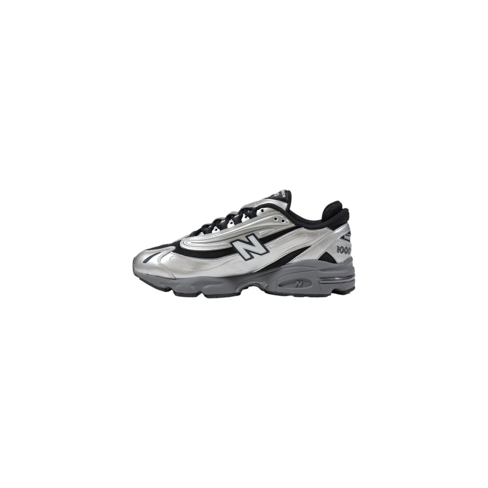 Silver Synthetic Sneaker New Balance
