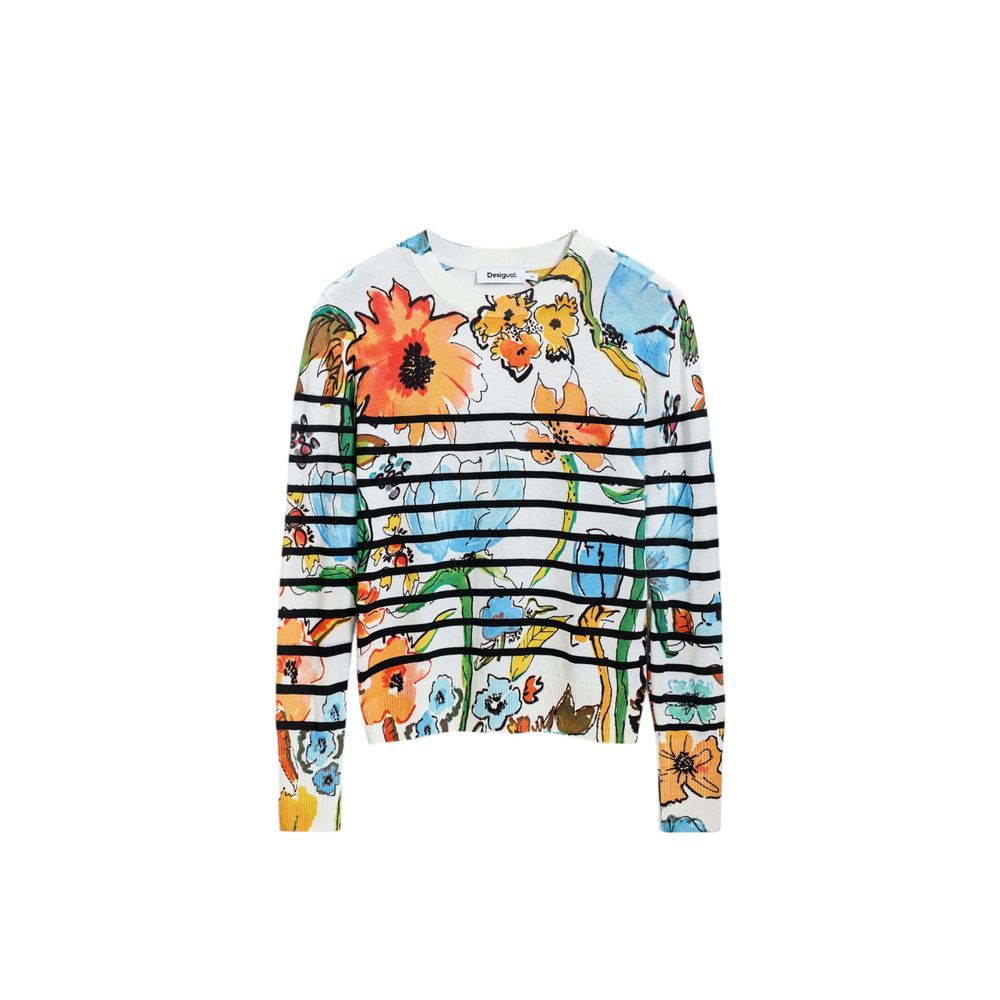 White Viscose Sportswear Desigual