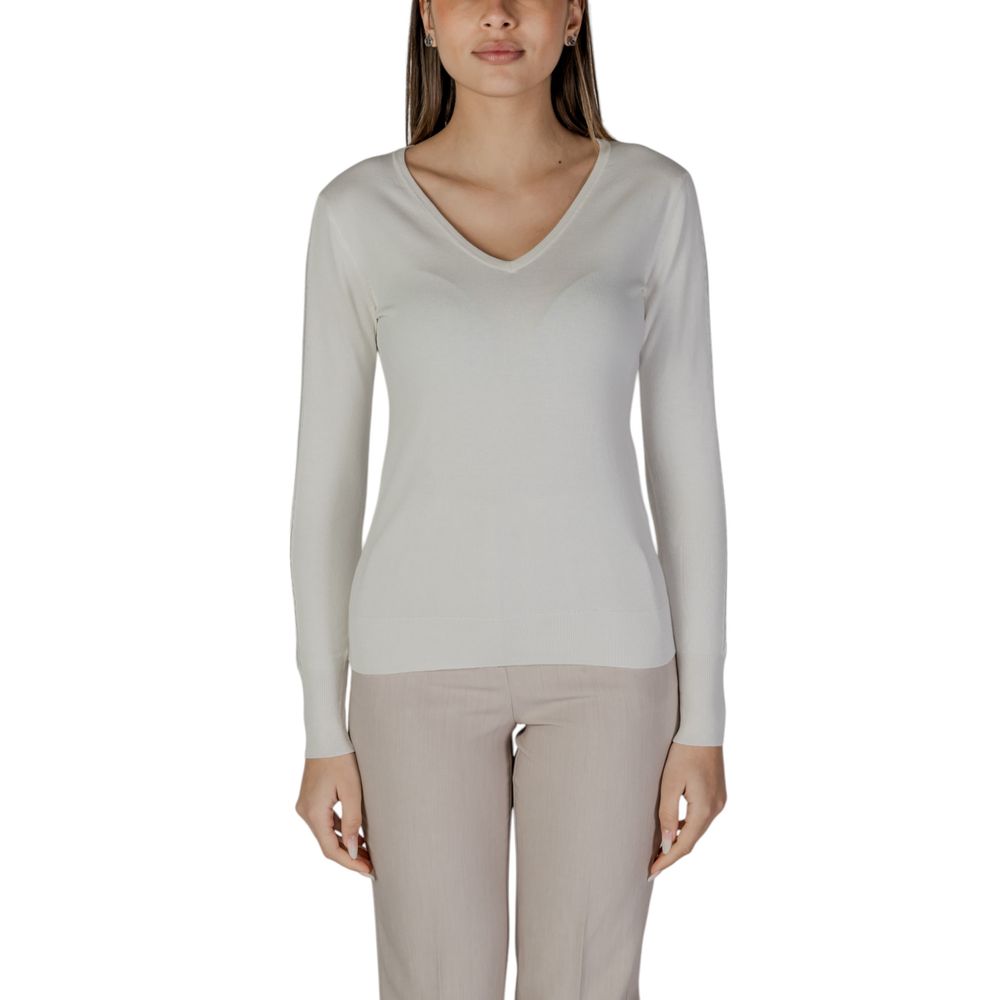 Cream Viscose Long Sleeve Street One