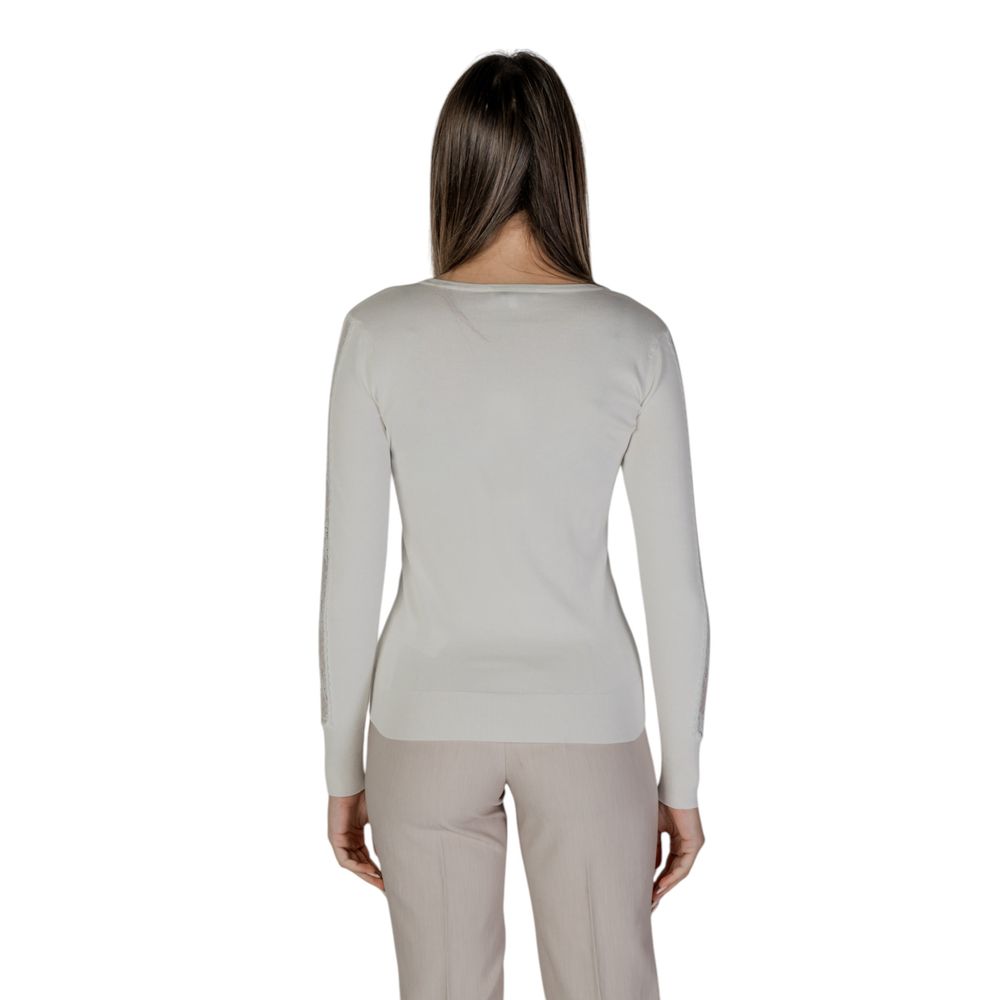 Cream Viscose Long Sleeve Street One