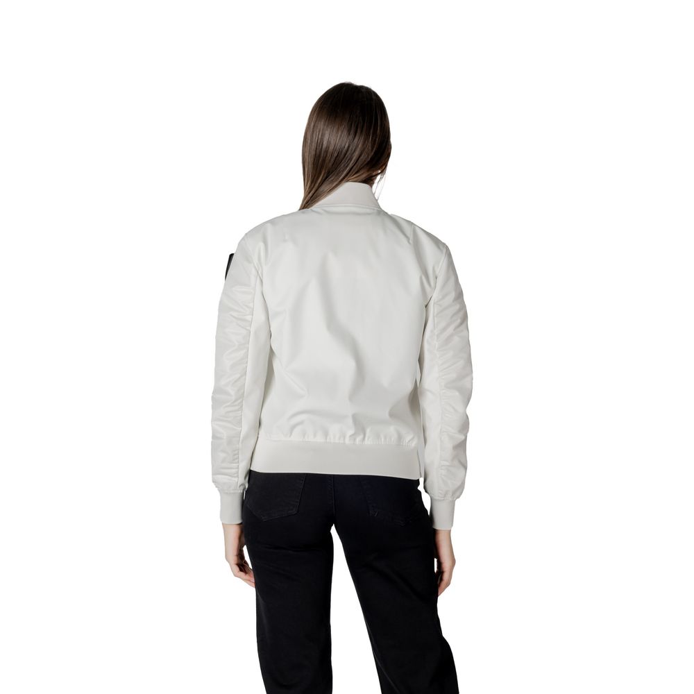 White Polyamide Jackets & Coat Blauer