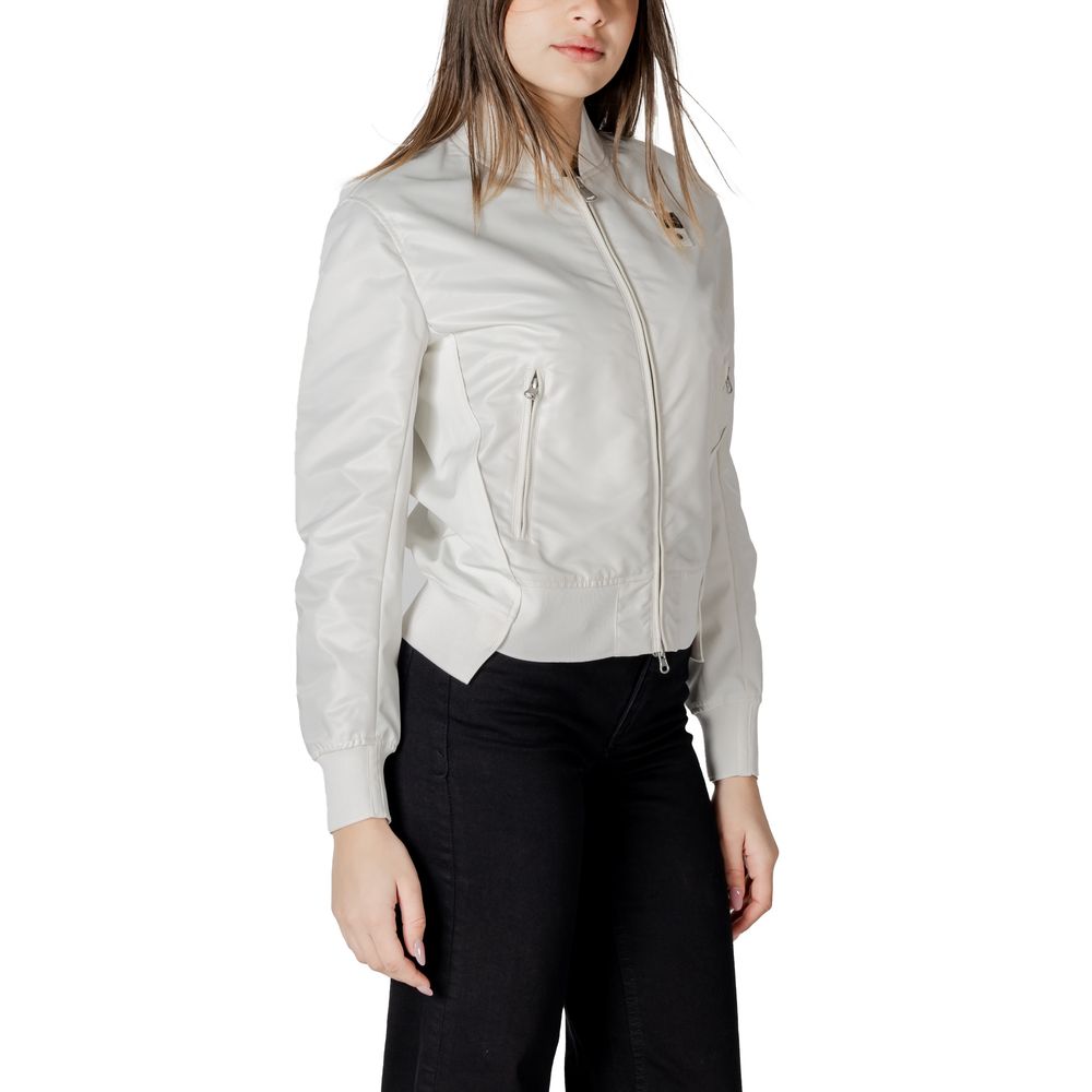 White Polyamide Jackets & Coat Blauer