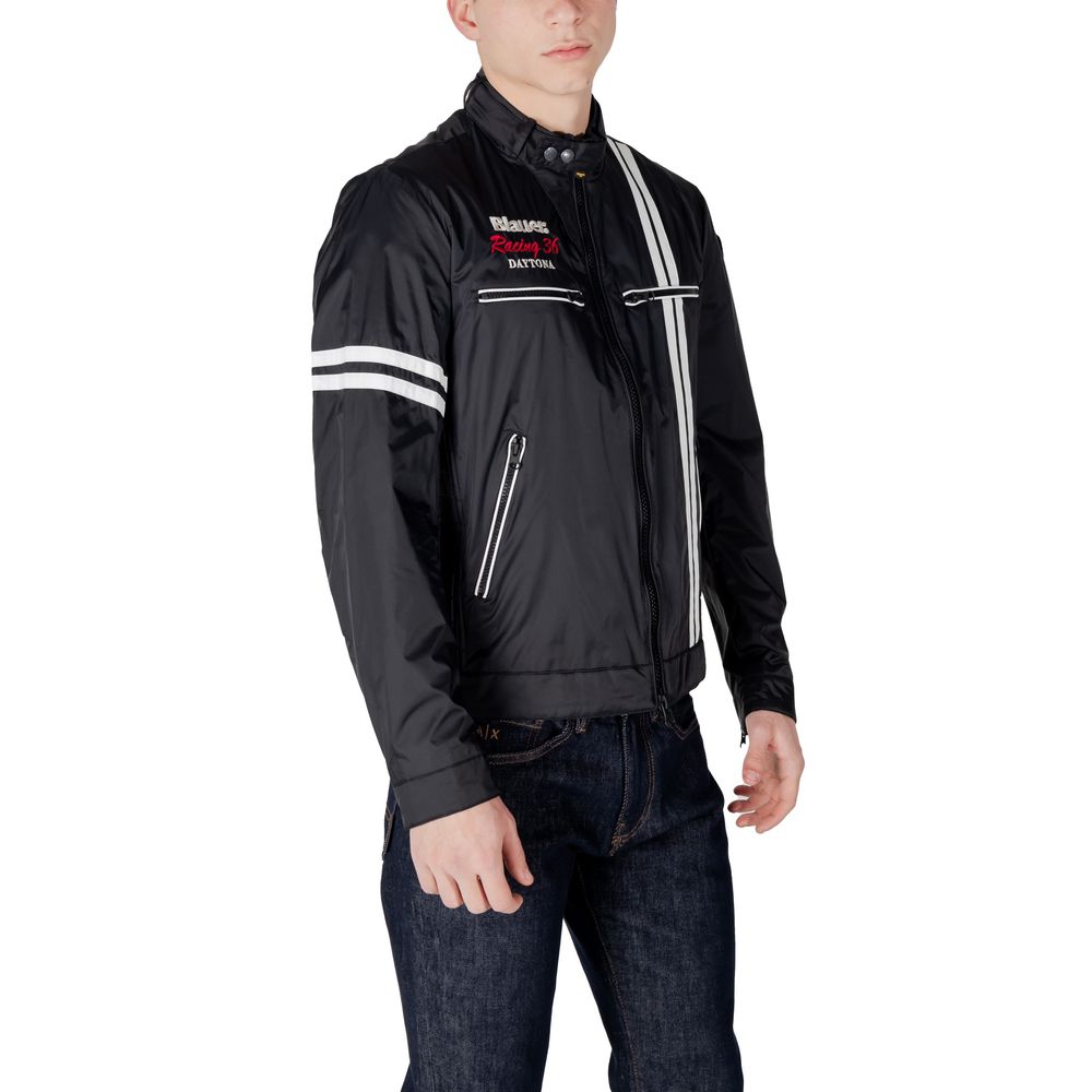 Black Polyamide Jackets & Coat Blauer