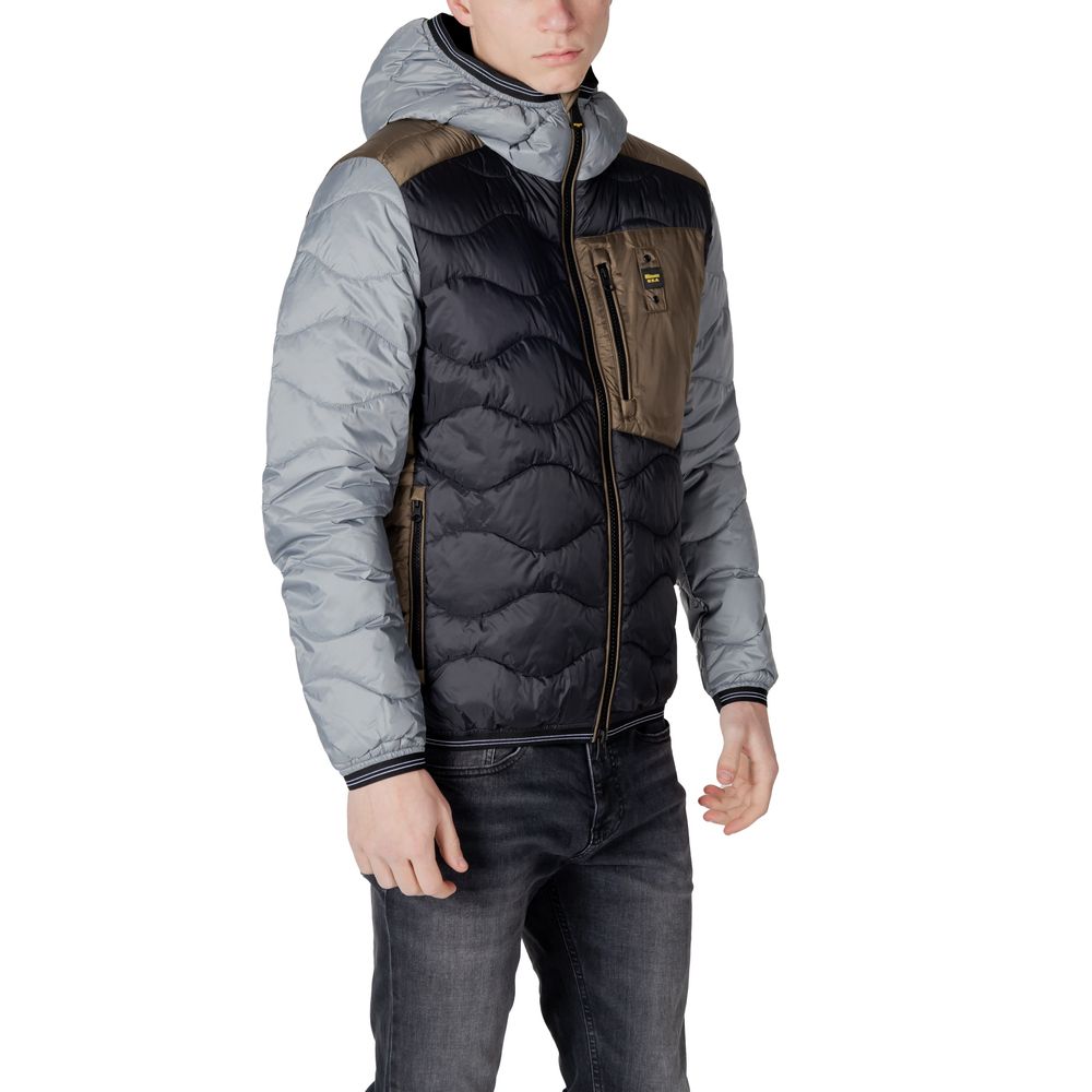 Black Polyamide Jackets & Coat Blauer