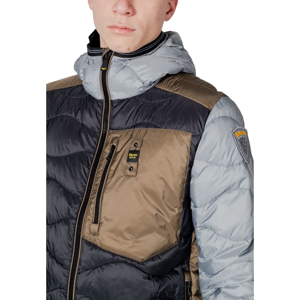 Black Polyamide Jackets & Coat Blauer