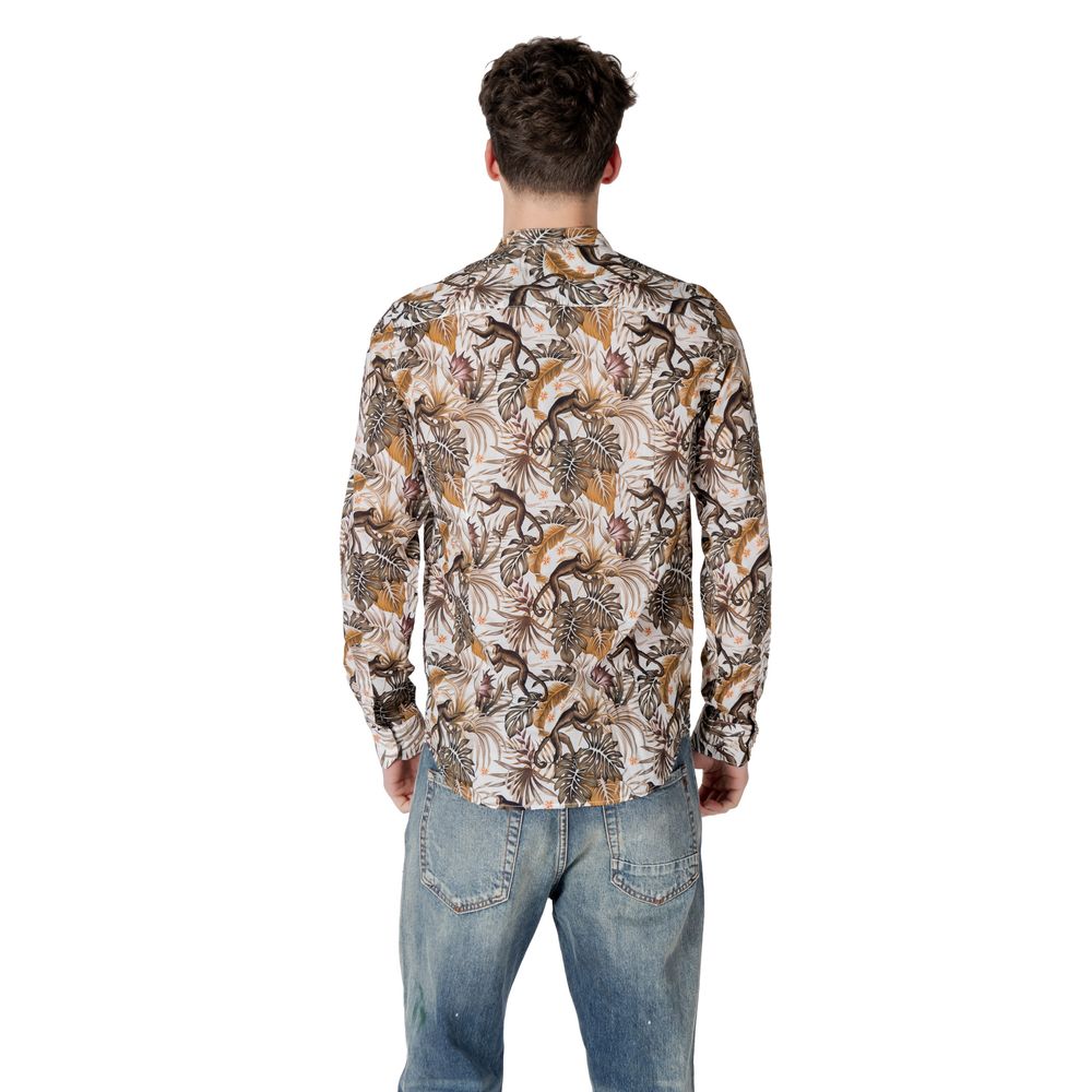 White Cotton Shirt Gianni Lupo
