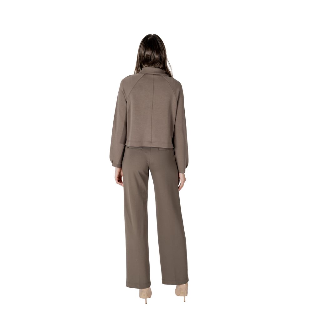 Brown Modal Jackets & Coat Street One