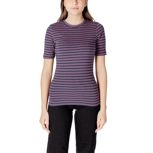 Bicolor Cotton T-Shirt ICHI