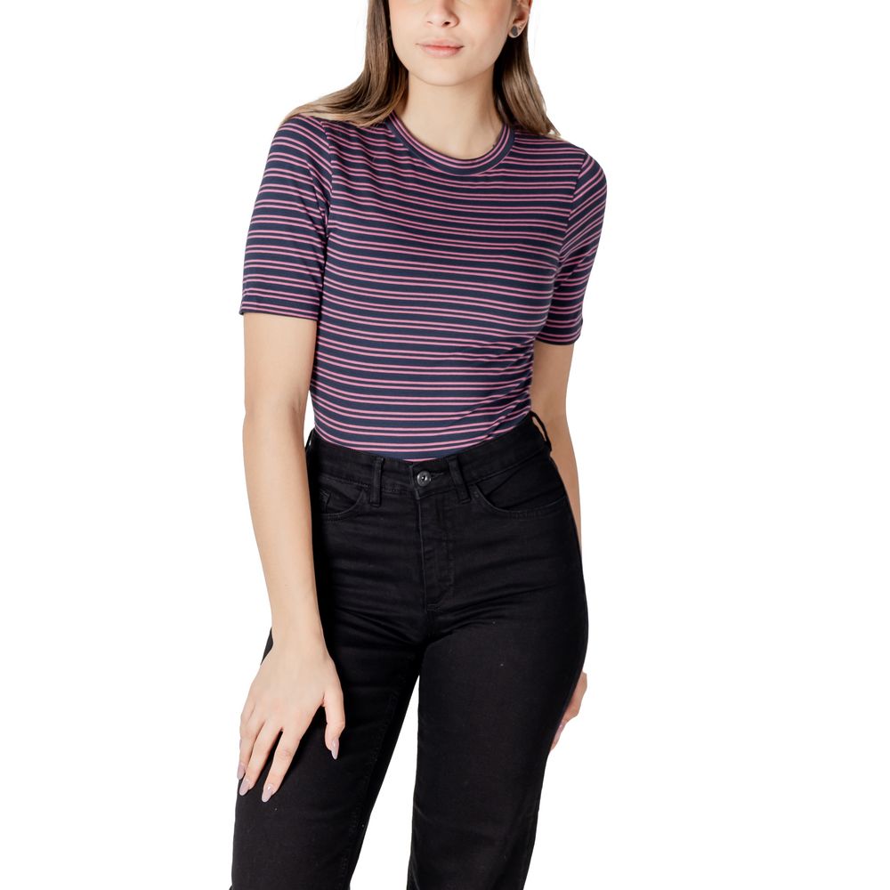 Bicolor Cotton T-Shirt ICHI