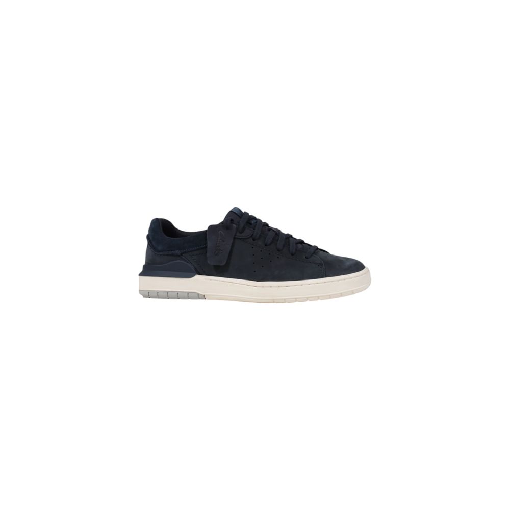 Blue Nubuc Leather Sneaker Clarks