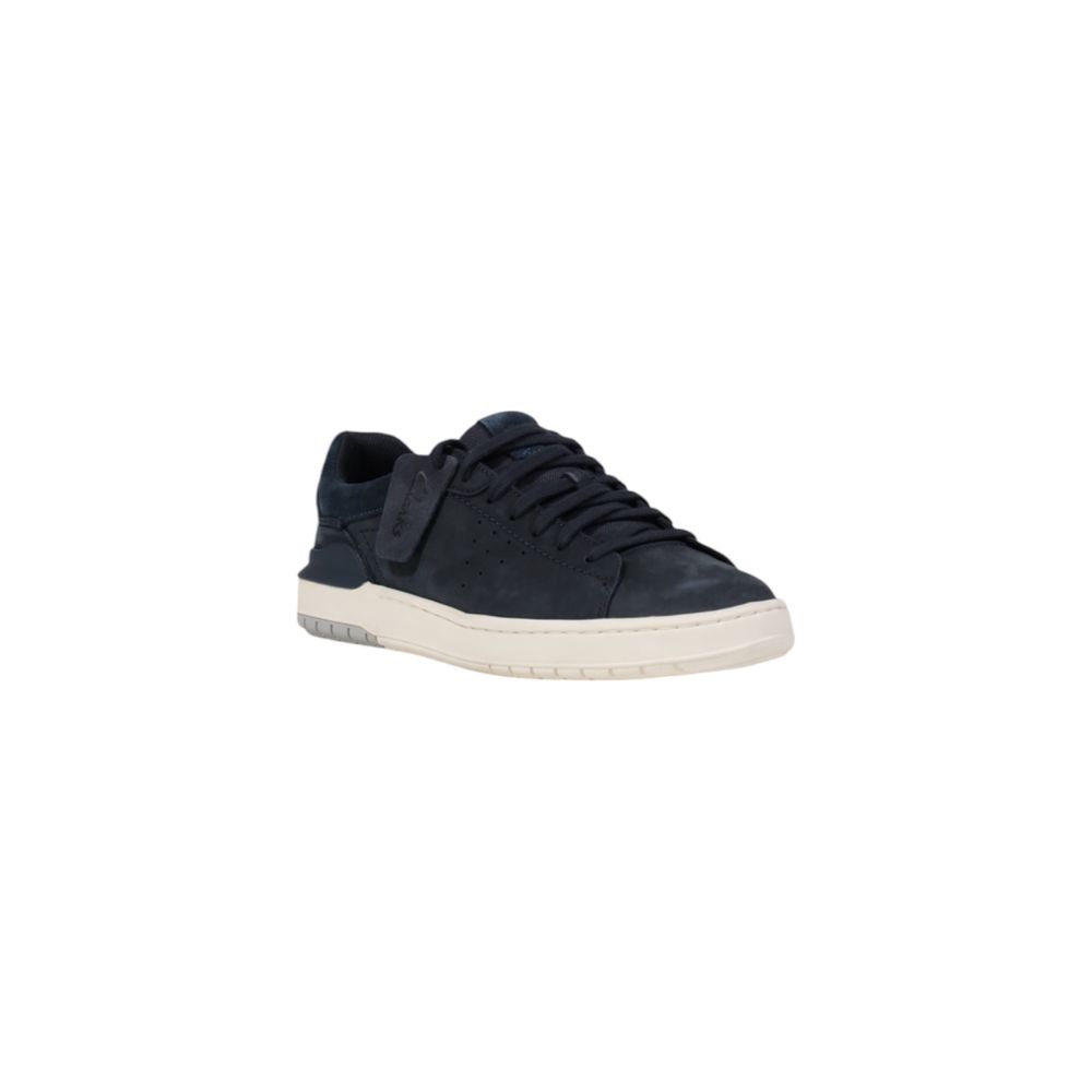 Blue Nubuc Leather Sneaker Clarks