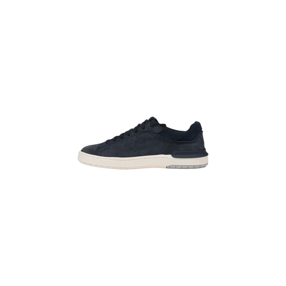 Blue Nubuc Leather Sneaker Clarks